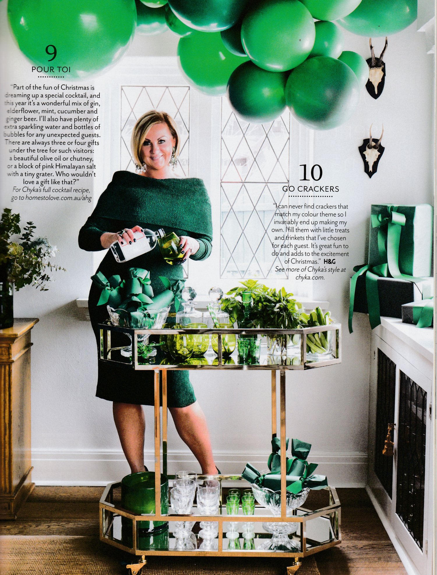Celebrating Christmas with House & Garden — Chyka.com